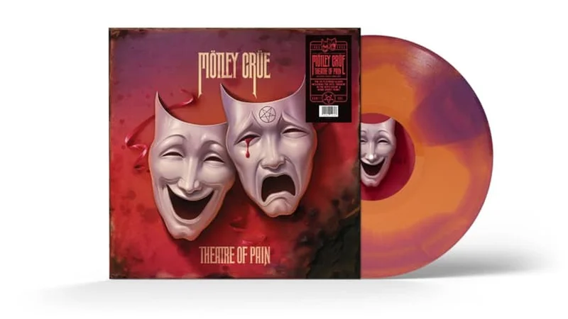 Motley Crue Theatre of Pain - 40th Anniversary Edition - Purple Crush Vinyl - Sealed UK Vinyl LP