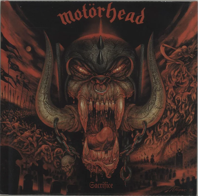 Motorhead Sacrifice German Vinyl LP