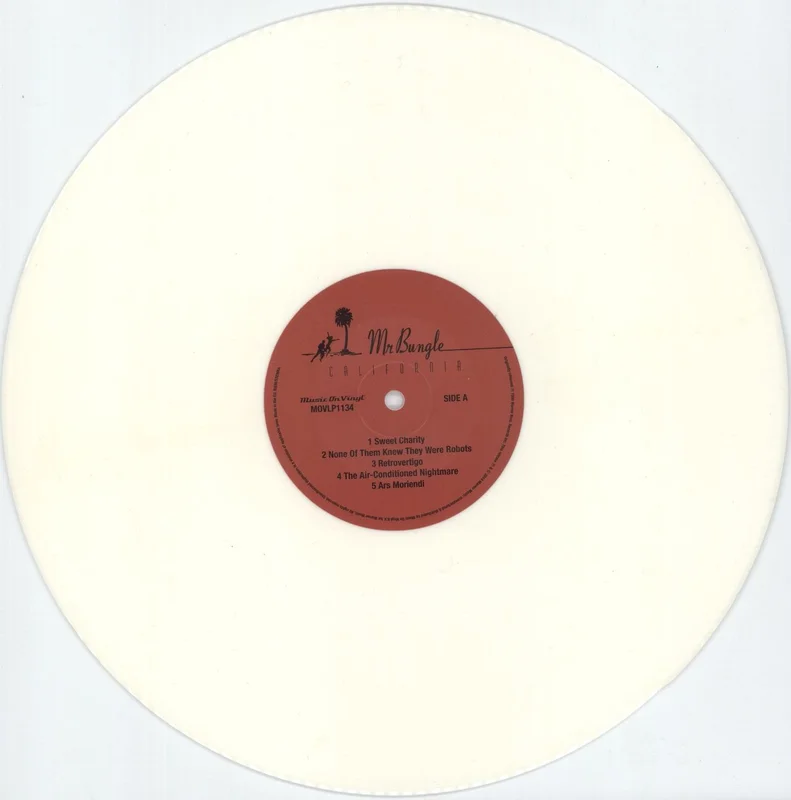 Mr. Bungle California - 180gm White Vinyl - Hype Stickered UK Vinyl LP