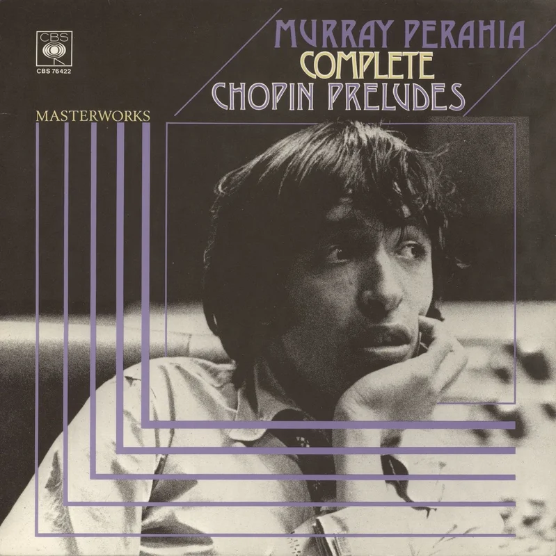 Murray Perahia Chopin Prludes Op. 28, Op. 45, Op. Posth. German Vinyl LP