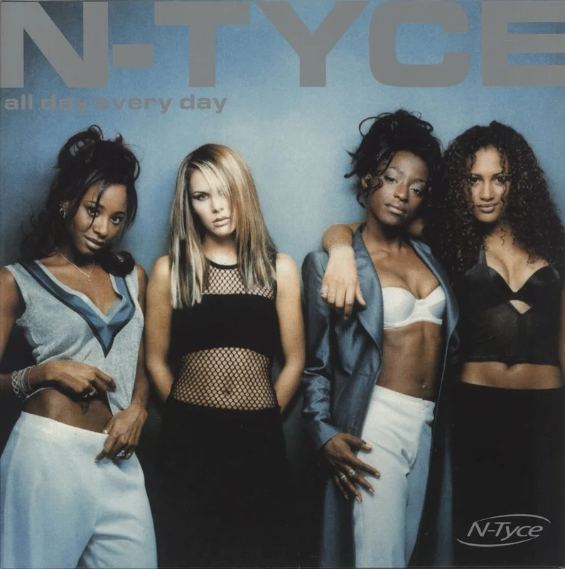 N-Tyce All Day Every Day - Blue Vinyl UK Vinyl LP