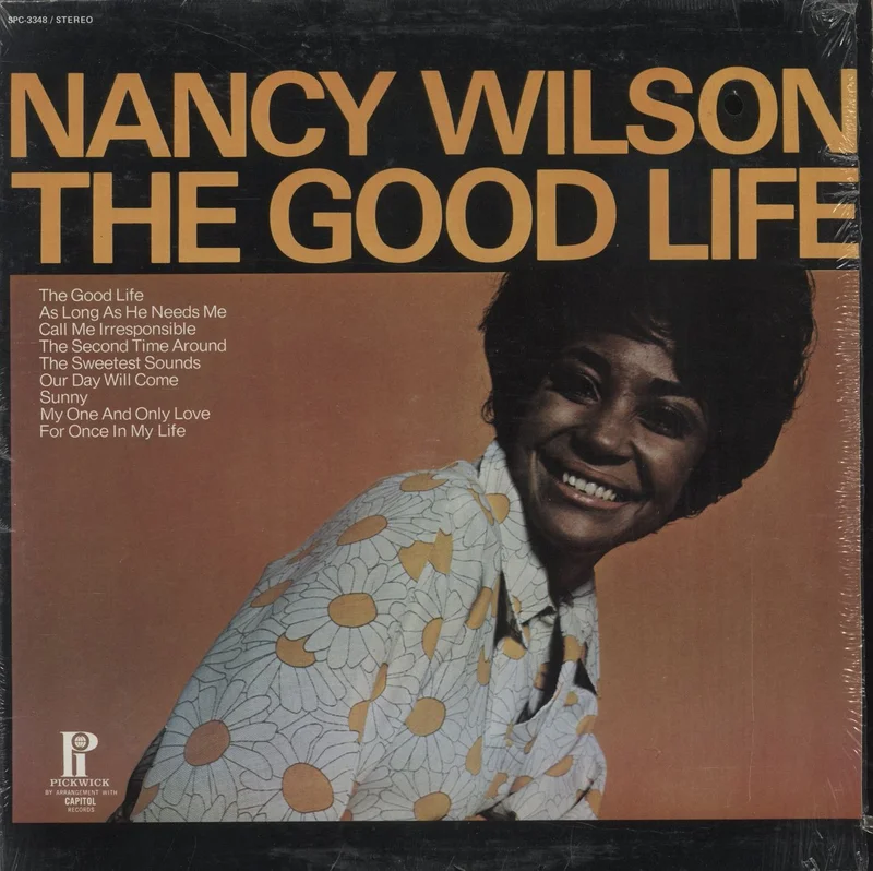 Nancy Wilson (Jazz) The Good Life US Vinyl LP