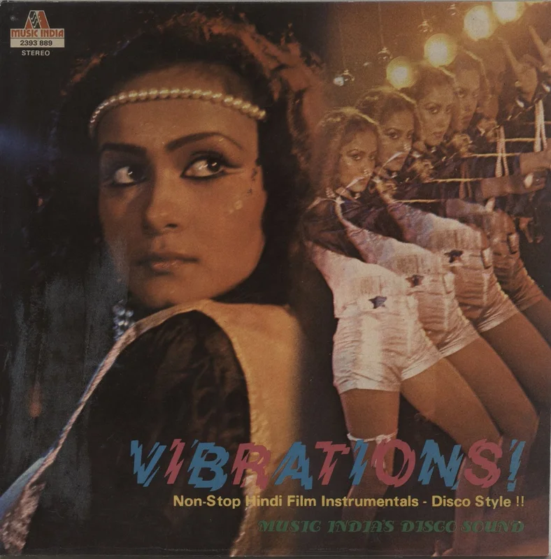 Nandu Bhende Vibrations! Non-Stop Hindi Film Instrumentals - Disco Style!! Indian Vinyl LP