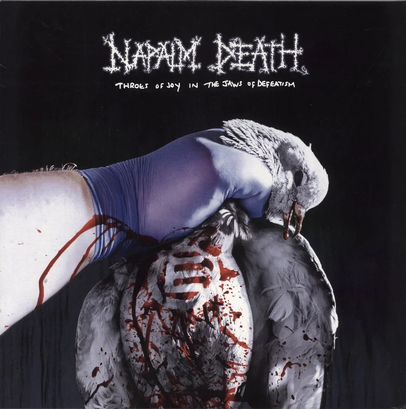 Napalm Death Throes Of Joy In The Jaws Of Defeatism - Gold Vinyl German Vinyl LP