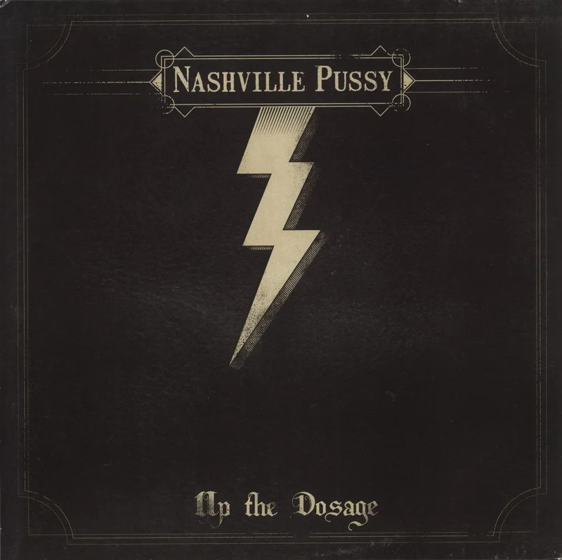 Nashville Pussy Up The Dosage - Clear Vinyl German 2-LP vinyl set