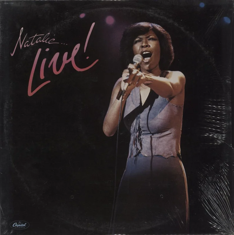 Natalie Cole Natalie ... Live! US 2-LP vinyl set