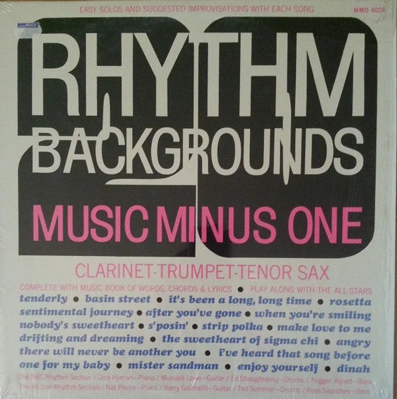 NBC Rhythm Section - 20 Rhythm Backgrounds Clarinet-Trumpet-Tenor Sax