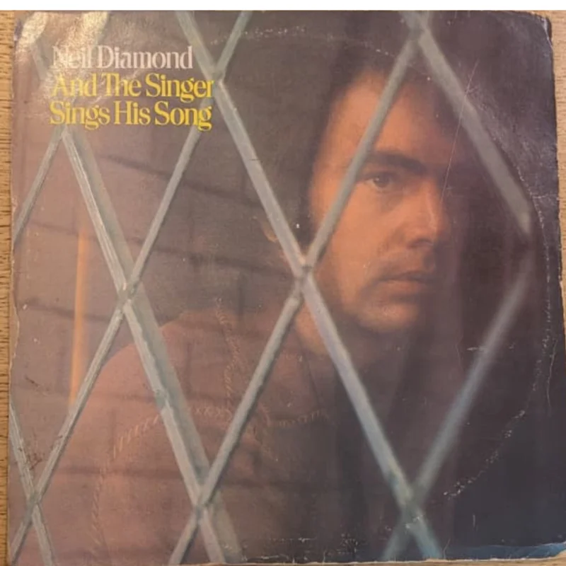 Neil Diamond - And The Singer Sings His Song (Indian Pressing) ( (Used Vinyl - VG) NJ Marketplace