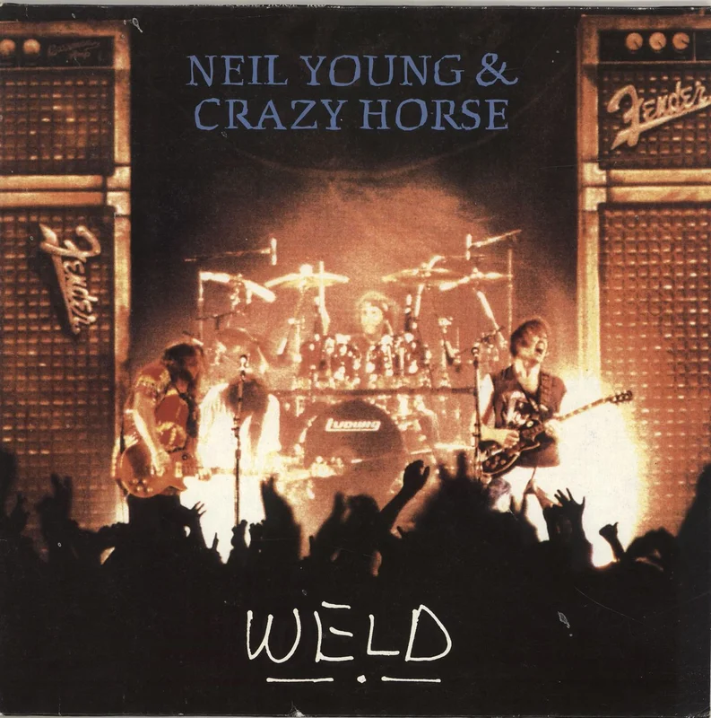 Neil Young Weld - VG+ German 2-LP vinyl set