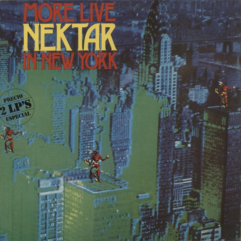 Nektar More Live Nektar In New York Spanish 2-LP vinyl set