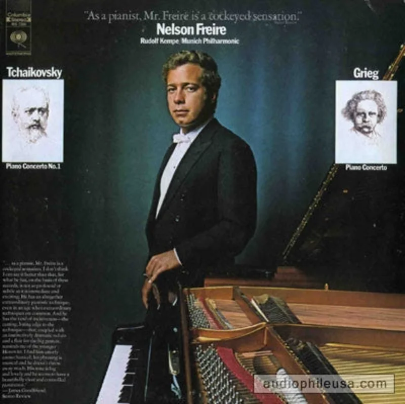 Nelson Freire, Rudolf Kempe, Mnchner Philharmoniker, Pyotr Ilyich Tchaikovsky, Edvard Grieg - Piano Concerto No. 1 / Piano Concerto