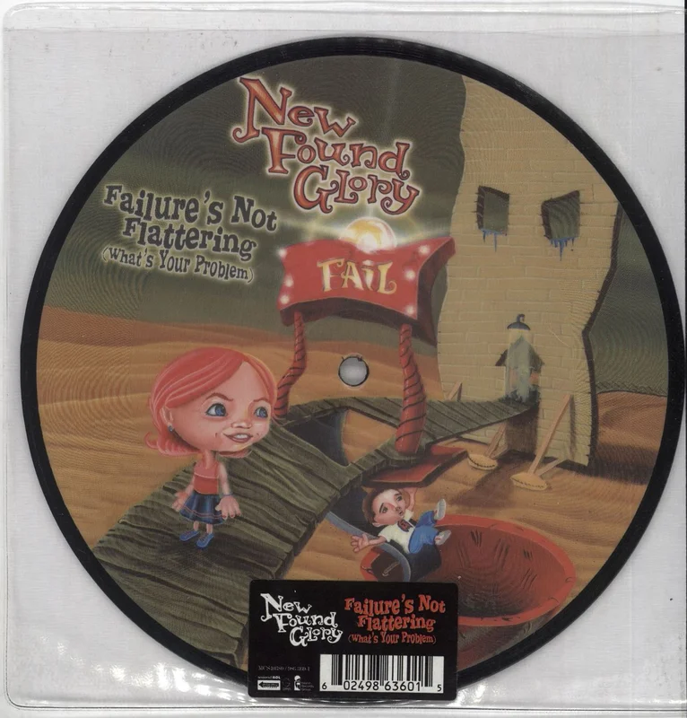 New Found Glory Failure's Not Flattering (What's Your Problem) UK 7" picture disc