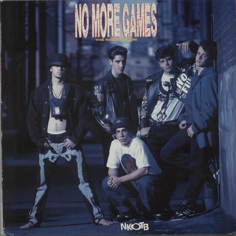 New Kids On The Block No More Games - The Remix Album Dutch Vinyl LP