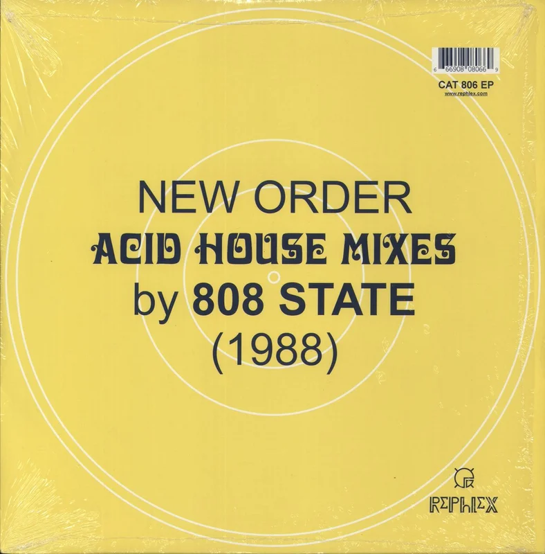 New Order Acid House Mixes UK 12" vinyl