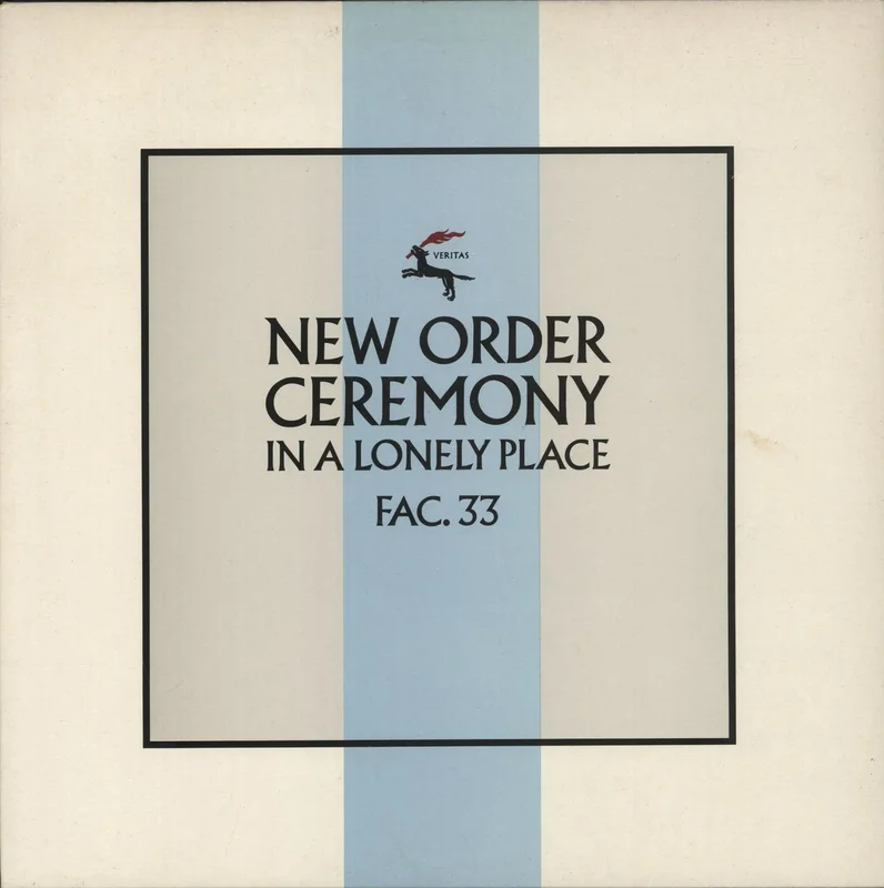 New Order Ceremony UK 12" vinyl