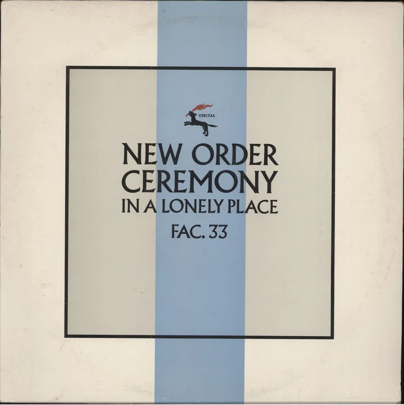 New Order Ceremony - VG UK 12" vinyl