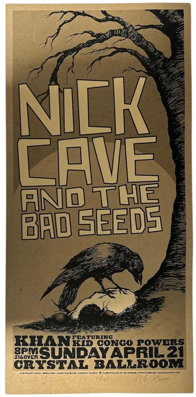 Nick Cave Crystal Ballrom Poster US Poster