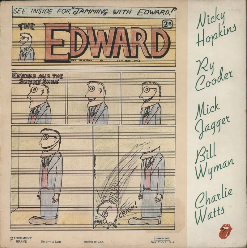 Nicky Hopkins Jamming With Edward - VG UK Vinyl LP