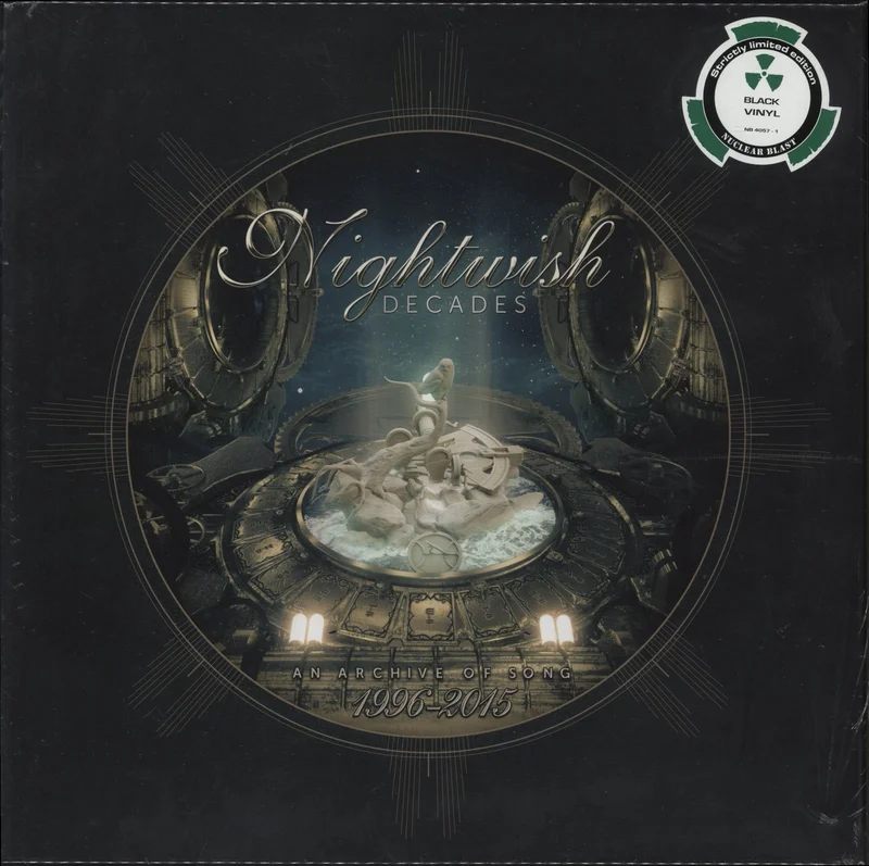 Nightwish Decades (An Archive Of Song 1996-2015) German 3-LP vinyl set