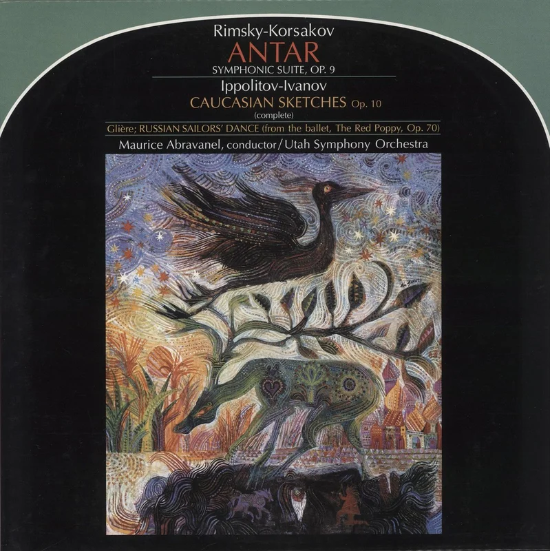 Nikolai Rimsky-Korsakov Antar (Symphonic Suite, Op. 9) / Caucasian Sketches, Op. 10 - 180gm UK Vinyl LP