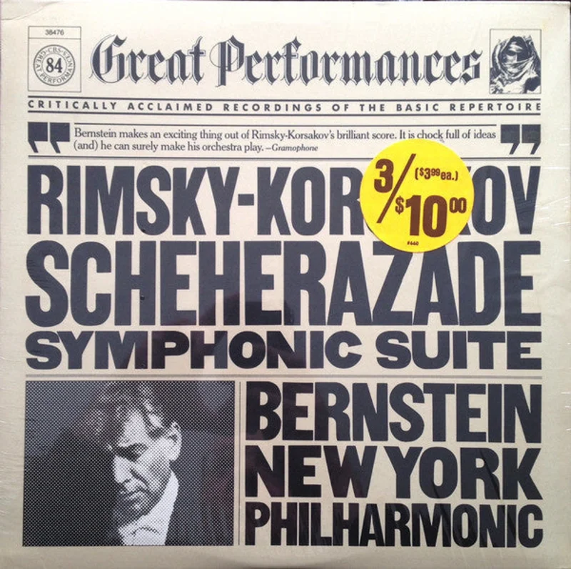 Nikolai Rimsky-Korsakov, Leonard Bernstein, New York Philharmonic - Scheherazade: Symphonic Suite