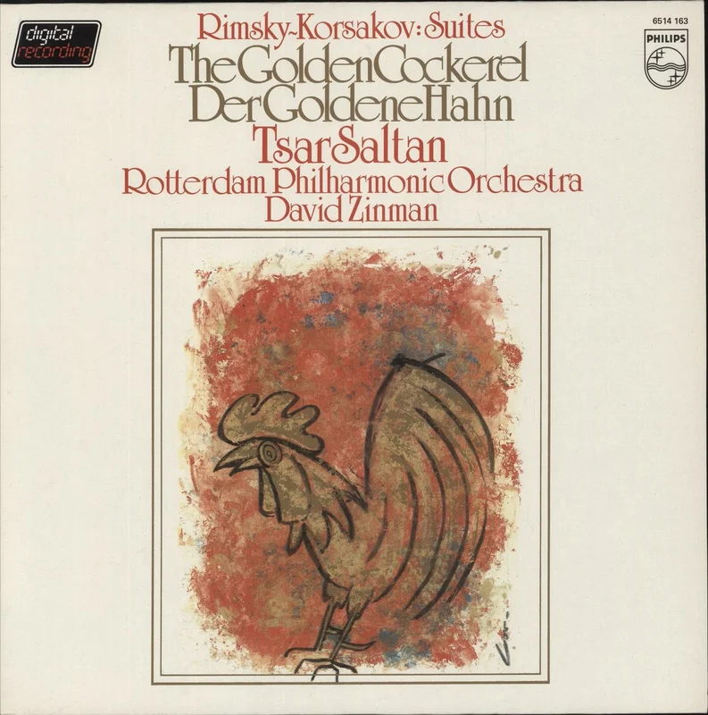 Nikolai Rimsky-Korsakov Rimsky-Korsakov: Suites: The Golden Cockerel = Der Goldene Hahn / Tsar Saltan Dutch Vinyl LP