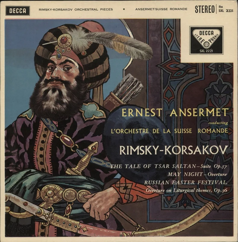 Nikolai Rimsky-Korsakov Rimsky-Korsakov: The Tale Of Tsar Saltan / May Night / Russian Easter Festival UK Vinyl LP