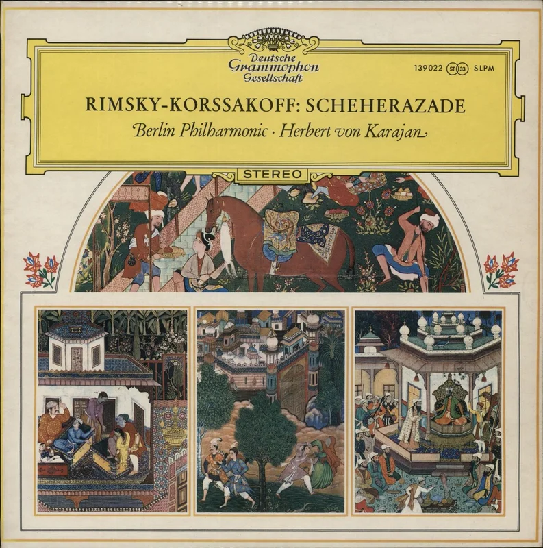 Nikolai Rimsky-Korsakov Scheherazade UK Vinyl LP
