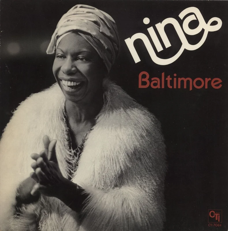 Nina Simone Baltimore - VG US Vinyl LP