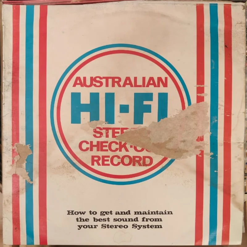 No Artist - Australian Hi - Fi Stereo Check - out Record ( (Used Vinyl - G) TRC Marketplace