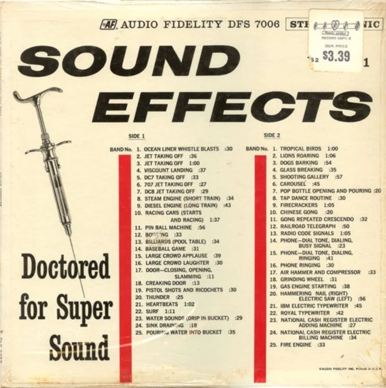 No Artist - Sound Effects Volume 1