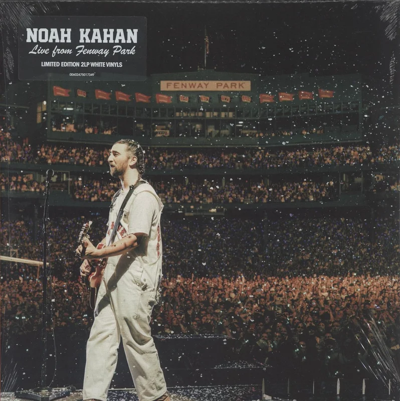 Noah Kahan Live From Fenway Park - White Vinyl - Sealed US 2-LP vinyl set