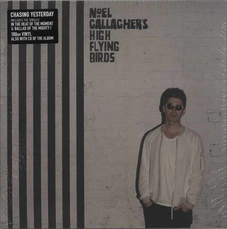 Noel Gallagher Chasing Yesterday - 180gm Vinyl & CD - Sealed + Lyric Card UK Vinyl LP