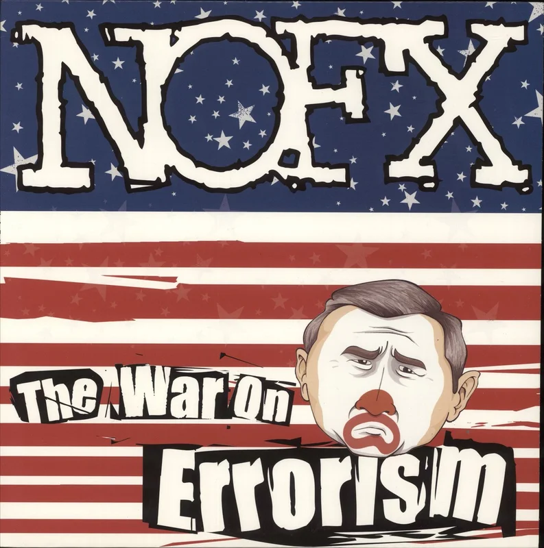 NoFX The War On Errorism - White Vinyl US Vinyl LP