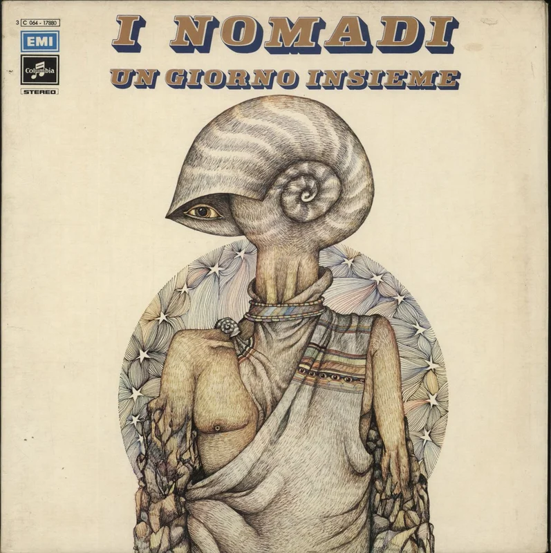 Nomadi Un Giorno Insieme Italian Vinyl LP