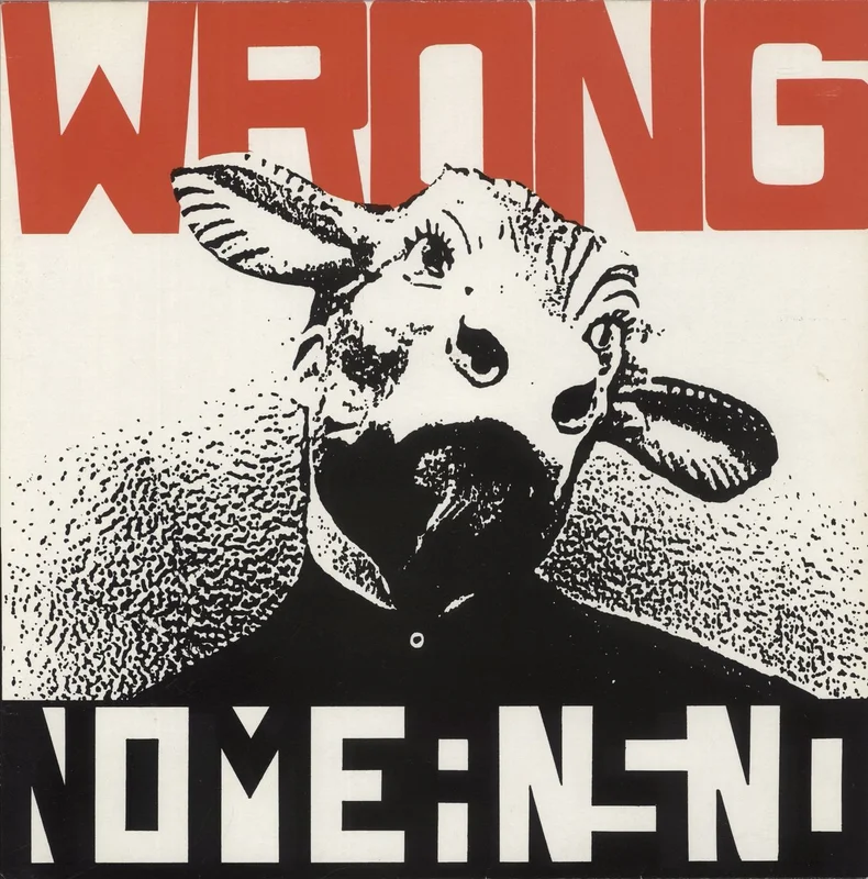 Nomeansno Wrong - EX UK Vinyl LP