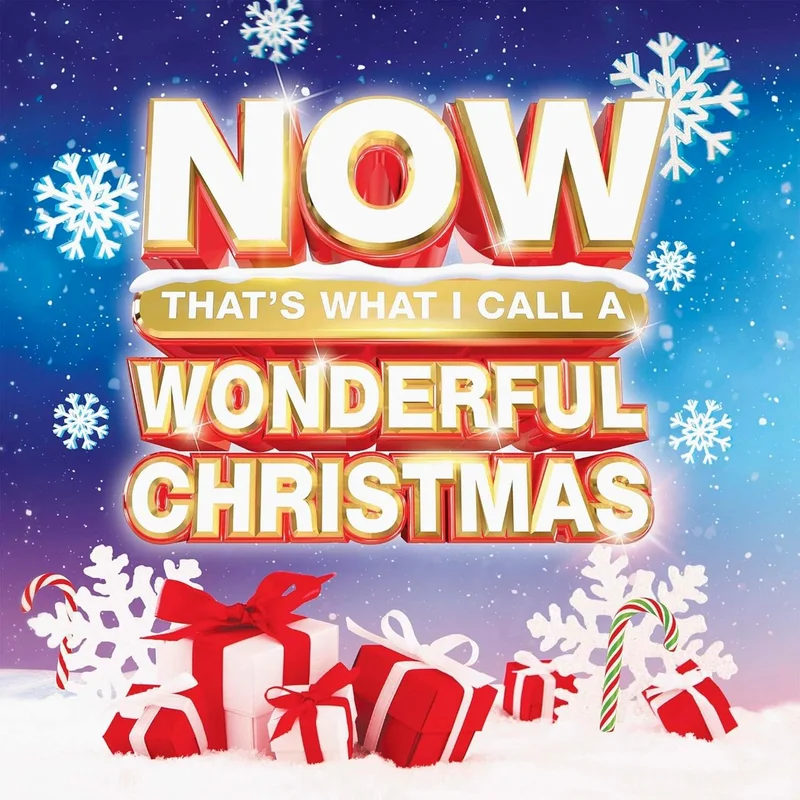 Now That's What I Call Music NOW That's What I Call A Wonderful Christmas - Red & White Candy Floss Vinyl - Sealed US 2-LP vinyl set
