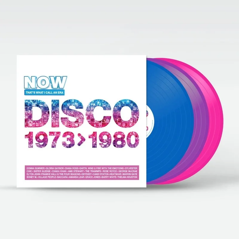 Now That's What I Call Music NOW That's What I Call An Era - Disco: 1973-1980 - Coloured Vinyl - Sealed UK 3-LP vinyl set