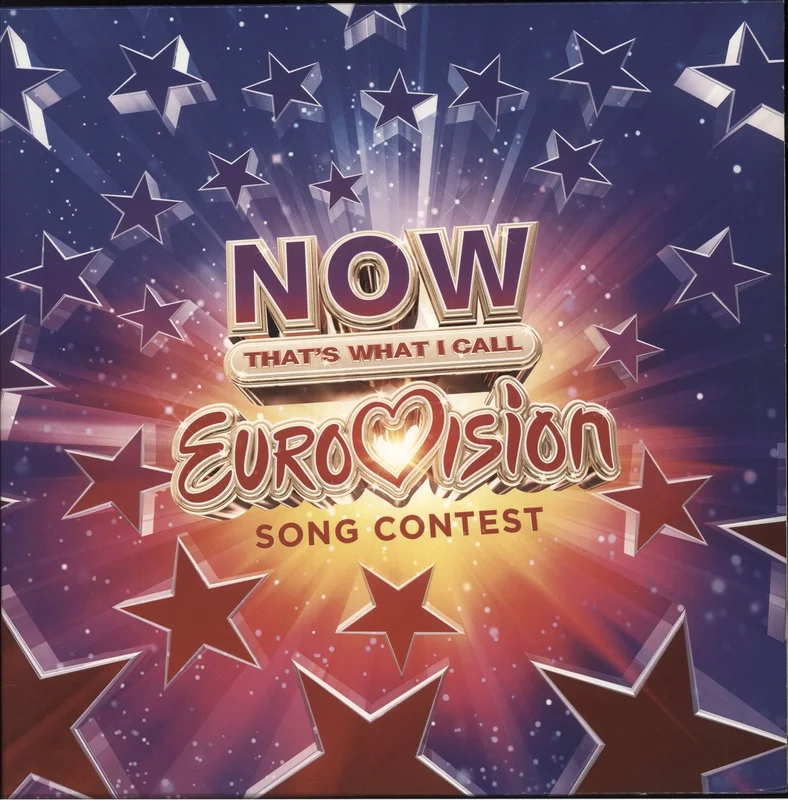 Now That's What I Call Music Now That's What I Call Eurovision Song Contest - Red & Blue Vinyl UK 2-LP vinyl set
