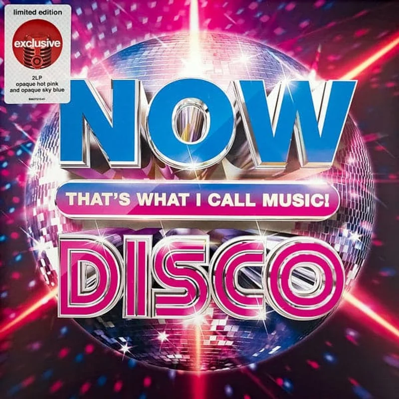 Now That's What I Call Music Now That's What I Call Music! Disco - Hot Pink & Sky Blue Vinyl - Sealed US 2-LP vinyl set