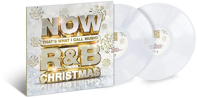 Now That's What I Call Music NOW That's What I Call R&B Christmas - Clear Vinyl - Sealed US 2-LP vinyl set