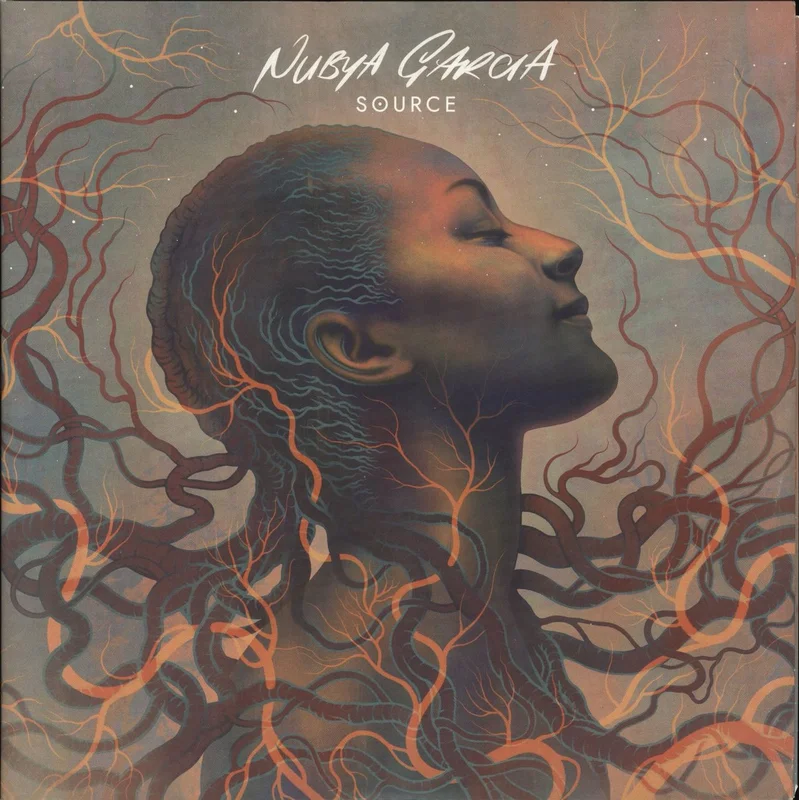 Nubya Garcia Source - Turquoise & Yellow Splatter Vinyl UK 2-LP vinyl set