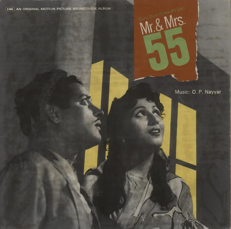 O. P. Nayyar Mr. & Mrs. 55 Indian Vinyl LP