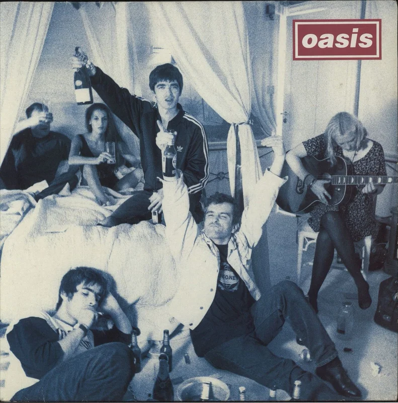 Oasis Cigarettes & Alcohol - VG UK 12" vinyl