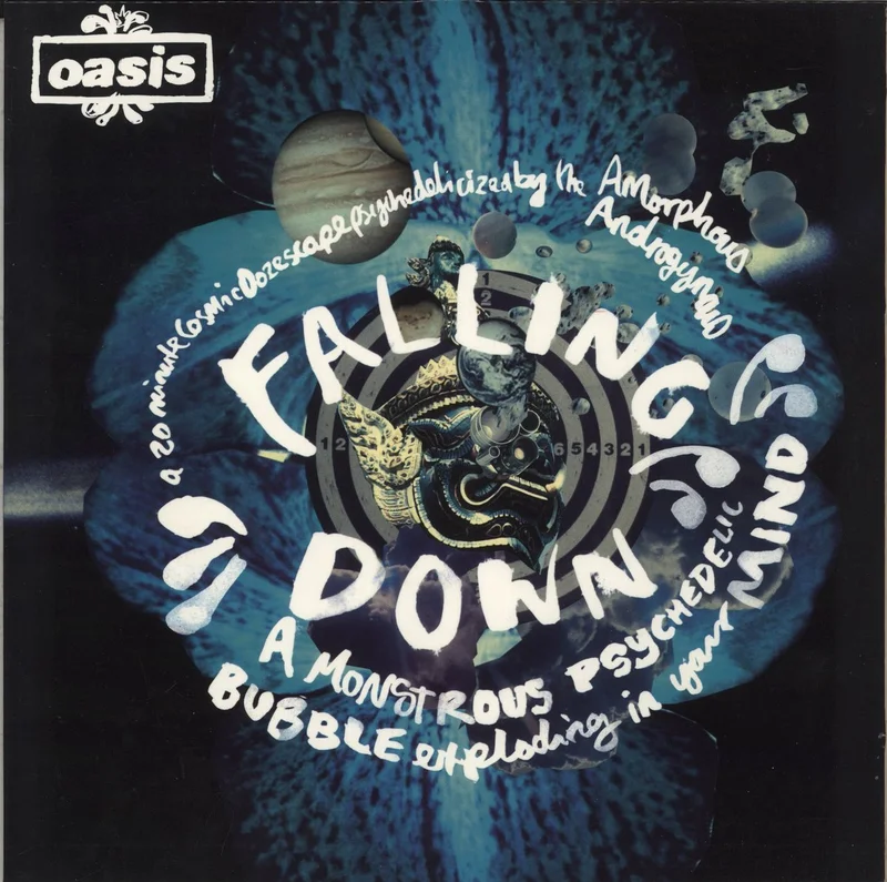 Oasis Falling Down - EX UK 12" vinyl