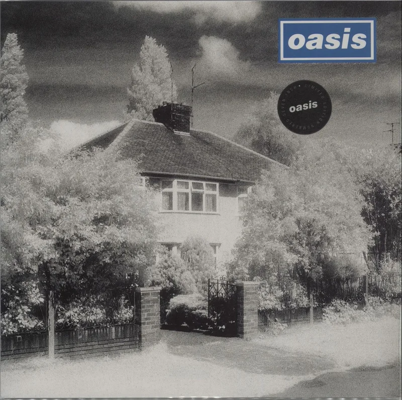 Oasis Live Forever - Numbered UK 7" vinyl