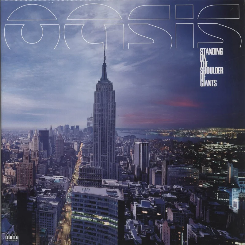 Oasis Standing On The Shoulders Of Giants - Blue/Purple Marble Vinyl - Sealed UK Vinyl LP