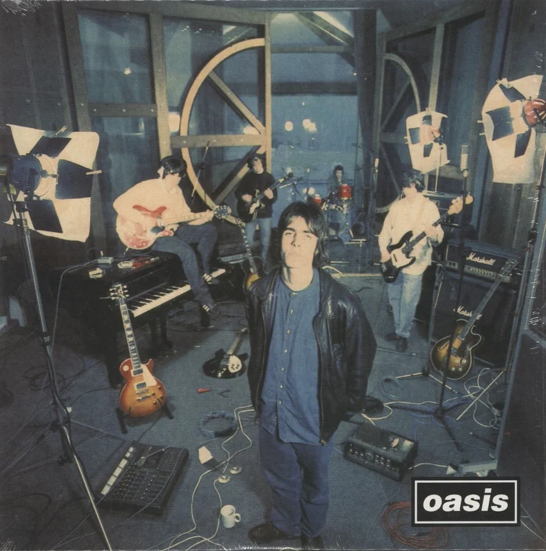 Oasis Supersonic - Pearl White Vinyl - Shrink UK 7" vinyl