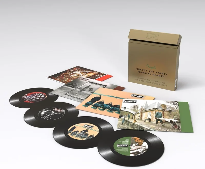 Oasis (What's The Story) Morning Glory? - Singles 4 x 7-inch Box Set - Sealed UK 7" box set