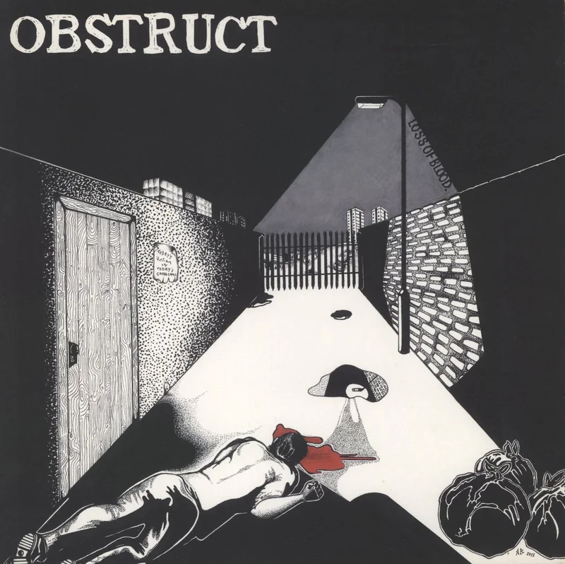 Obstruct Loss Of Blood UK Vinyl LP